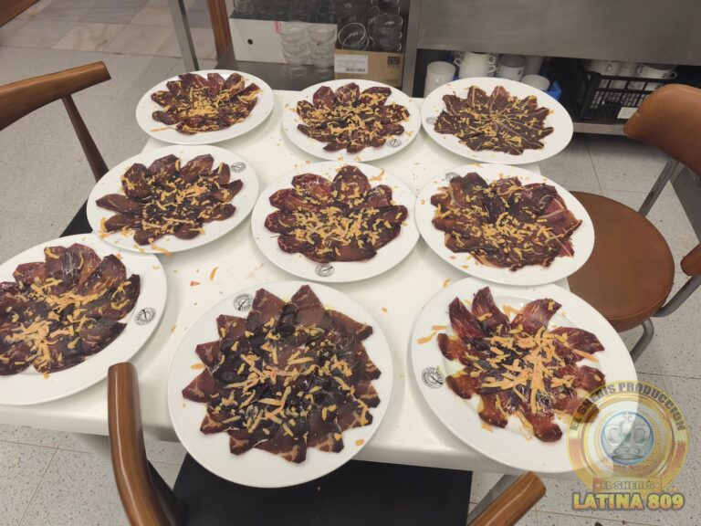 Cecina con foie de pato (versión gourmet y fácil)